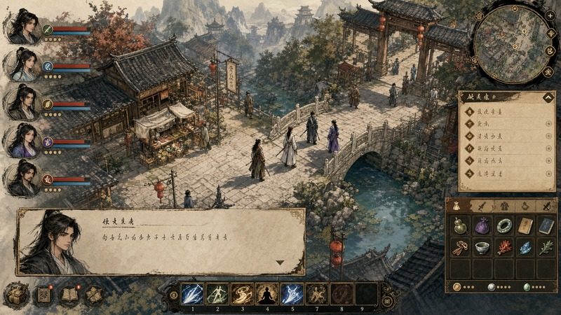 金庸群侠传5爱与死仙狐MOD六周年 实机画面 详情图 7
