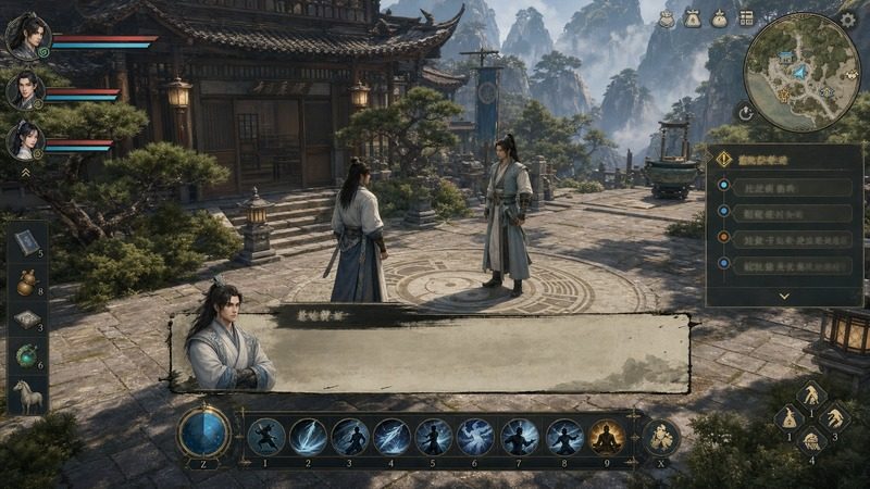 金庸群侠传5爱与死仙狐MOD六周年 支线内容 内容截图 4
